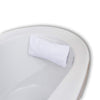 ITY International - Luxury Bath Pillow, 15" x 7", White - - Mounts For Less