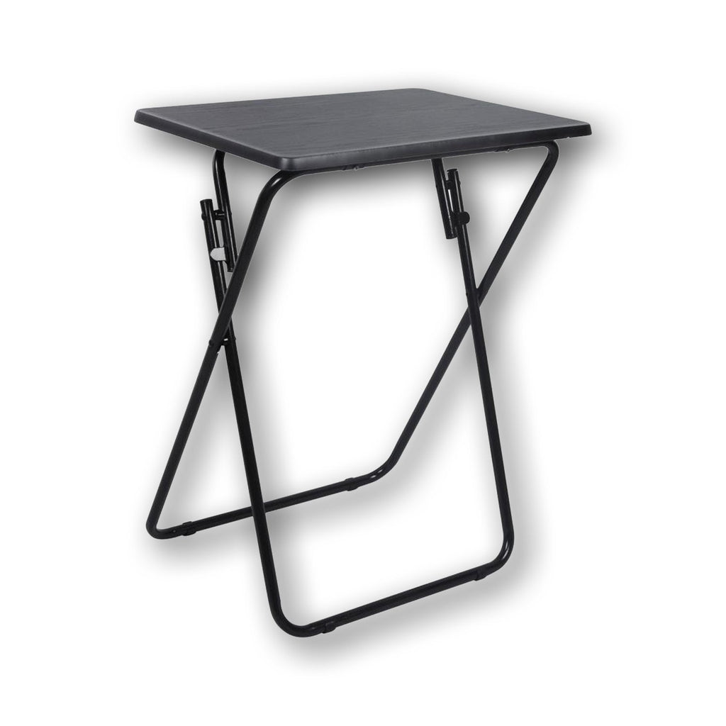 ITY International - MDF Folding Table, 18.9"x15"x25.6", Black - - Mounts For Less