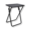 ITY International - MDF Folding Table, 18.9"x15"x25.6", Black - - Mounts For Less