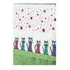 ITY International - Peva Shower Curtain, 71" x 71", Cats Pattern - - Mounts For Less