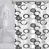 ITY International - Peva Shower Curtain, 71" x 71", Circle Pattern - - Mounts For Less