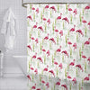 ITY International - Peva Shower Curtain, 71" x 71", Flamingo Pattern - - Mounts For Less