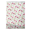 ITY International - Peva Shower Curtain, 71" x 71", Flamingo Pattern - - Mounts For Less