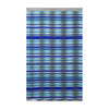 ITY International - Polyester Shower Curtain, 71" x 71", Blue Stripes - - Mounts For Less