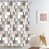 ITY International - Polyester Shower Curtain, 71" x 71", Grey - - Mounts For Less