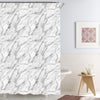 ITY International - Polyester Shower Curtain, 71" x 71", Marble Pattern - - Mounts For Less