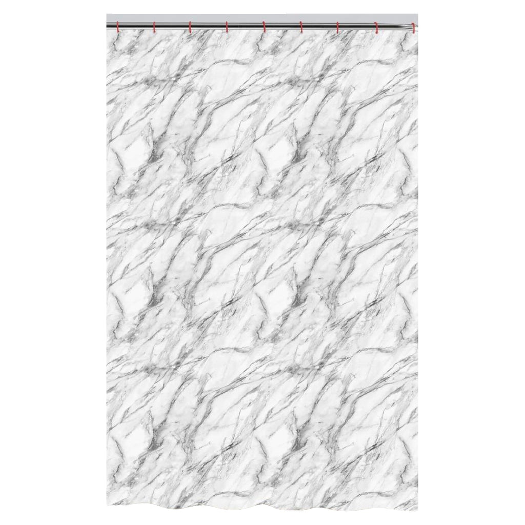 ITY International - Polyester Shower Curtain, 71" x 71", Marble Pattern - - Mounts For Less
