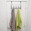 ITY International - Rail of 10 Hooks for Door, Black Nickel - - Mounts For Less