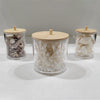 ITY International - Set of 1 Large and 2 Small Storage Jar with Bamboo Lid - - Mounts For Less