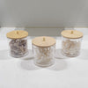 ITY International - Set of 3 Large Storage Jar with Bamboo Lid - - Mounts For Less