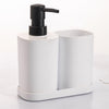 ITY International - Set of 3 Pieces of Bathroom Accessories, Made of Plastic, White - - Mounts For Less