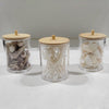 ITY International - Set of 3 Small Storage Jar with Bamboo Lid - - Mounts For Less
