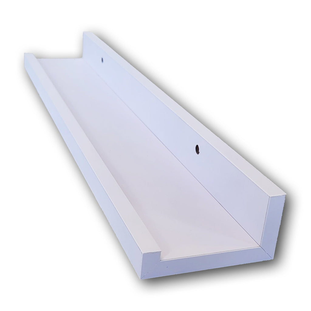 ITY International - Wall Floating Shelf, 47.25"x3.75"x2", White - - Mounts For Less