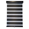 ITY Olivia Stone - 72" X 84" Alternate Blinds Window Shade Cordless Black - - Mounts For Less