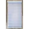 ITY Olivia Stone - 84" X 84" Alternate Blinds Window Shade Cordless White - - Mounts For Less