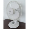 Iconnek - Desk Fan with 3 Speeds, Oscillation and Adjustable Tilt, 12 '', White - - Mounts For Less