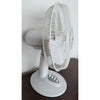 Iconnek - Desk Fan with 3 Speeds, Oscillation and Adjustable Tilt, 12 '', White - - Mounts For Less