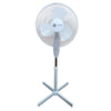Iconnek - Three Speed Pedestal Fan, Adjustable Swing and Tilt, 16 '', White - - Mounts For Less