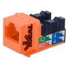 Ideal Industries Cat6 Keystone Jack Orange - - Mounts For Less