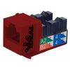 Ideal Industries Cat6 Keystone Jack Red - - Mounts For Less