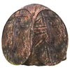 Innovation Nature - Pop-Up Tent with 4 Windows and 1 Door, 147x147x165 cm, Camouflage Pattern - - Mounts For Less