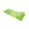 Intex - 18-Pocket Inflatable Pool Mattress, 74'' x 28'', Green - - Mounts For Less
