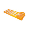 Intex - 18-Pocket Inflatable Pool Mattress, 74'' x 28'', Orange - - Mounts For Less
