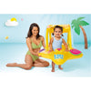 Intex - BabyFloat Inflatable Kids Float, 31.8" x 31", With Parasol, For Toddlers 1-2 Years Old, Yellow - - Mounts For Less
