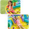Intex - DinoLand Aquatic Playground, 118 '' x 90 '' x 44 '', Includes 1 Slide and Accessories - - Mounts For Less