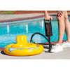 Intex - Double Quick II Hand Pump, Compend 3 Different Nozzles, Black - - Mounts For Less