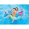 Intex - Inflatable Ride-on Dragon for Swimming Pool, 79'' x 75'', Blue - - Mounts For Less