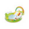 Intex - My Garden Water Playground, 108'' x 60'' x 36'', Includes 2 Mushrooms, 4 Butterflies and 3 Balls, Multicolor - - Mounts For Less