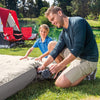 Intex - Rechargeable Electric Air Pump, 3 Interchangeable Nozzles, Indoor or Outdoor Use - - Mounts For Less