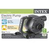 Intex - Rechargeable Electric Air Pump, 3 Interchangeable Nozzles, Indoor or Outdoor Use - - Mounts For Less