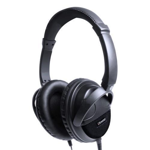 Isound HP-600 Wired Headset Black - - Mounts For Less