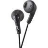 JVC - Gumy Wired In-Ear Headphones, Black - - Mounts For Less