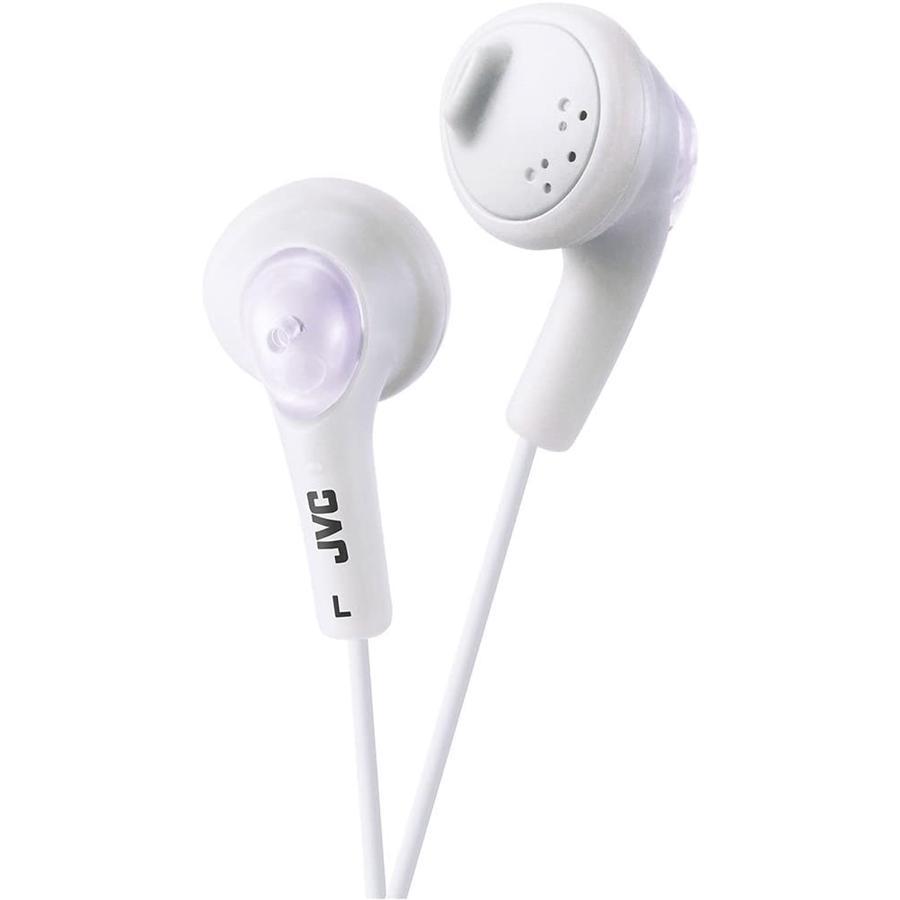 JVC - Gumy Wired In-Ear Headphones, White - - Mounts For Less