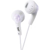 JVC - Gumy Wired In-Ear Headphones, White - - Mounts For Less