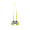JVC HA-AE1W-H - Sport In-Ear Headphones, Wireless, Bluetooth 5.0 with Microphone and Remote Control, Grey and Yellow - - Mounts For Less
