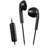 JVC HA-F17M-B - Wired In-Ear Headphones with Integrated Remote and Microphone, Black - - Mounts For Less