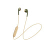 JVC HA-F19BT-GC Retro Bluetooth Earphones with Microphone and Remote Control Green - - Mounts For Less