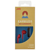 JVC HA-F19M-RB Retro In-Ear Headphone with Microphone and Remote Control Red - - Mounts For Less