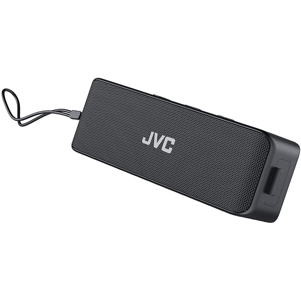 JVC SP-SQ4BT - Portable Wireless Speaker, Bluetooth 5.0, Water Resistant, Black - - Mounts For Less