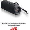 JVC SP-SX3BT - Portable Wireless Speaker, Bluetooth 5.0, Water Resistant, Black - - Mounts For Less