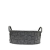 Jessar - Braided Felt Storage Basket, 33 x 25 x 12cm, Dark Gray - - Mounts For Less
