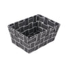 Jessar - Fabric Storage Basket, 19X14X9 cm, Gray - - Mounts For Less
