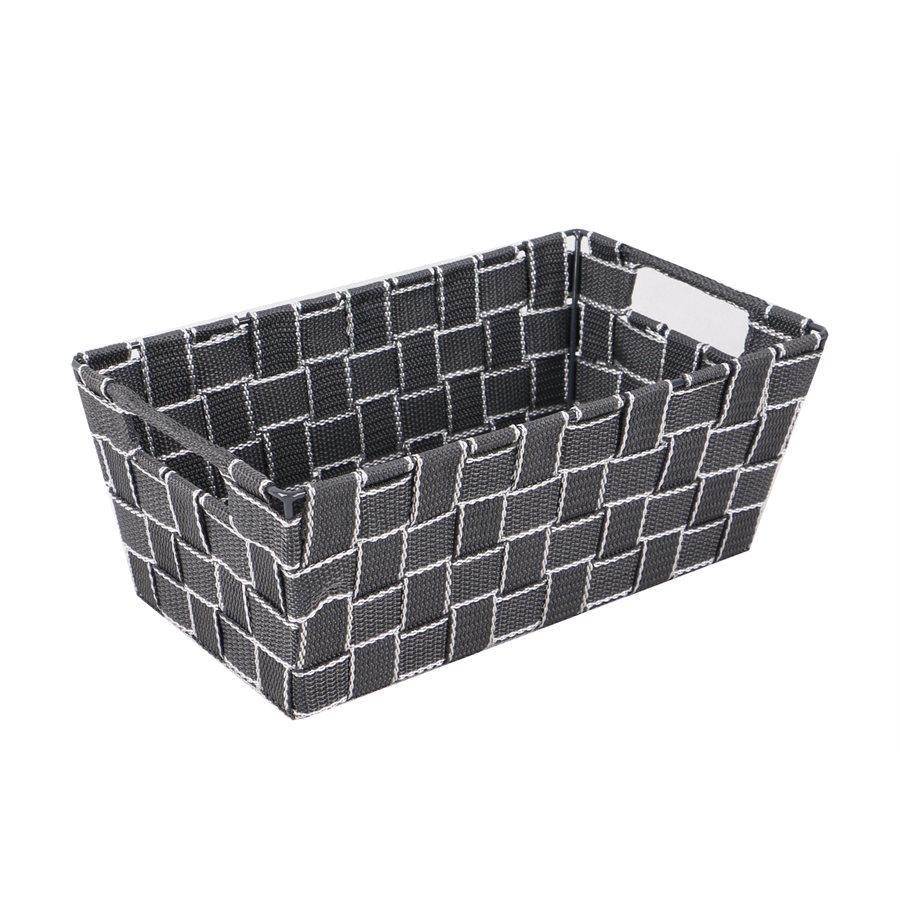 Jessar - Fabric Storage Basket, 30X18 X11.5 cm, Gray - - Mounts For Less