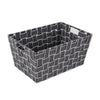 Jessar - Fabric Storage Basket, 30X20X15 cm, Gray - - Mounts For Less