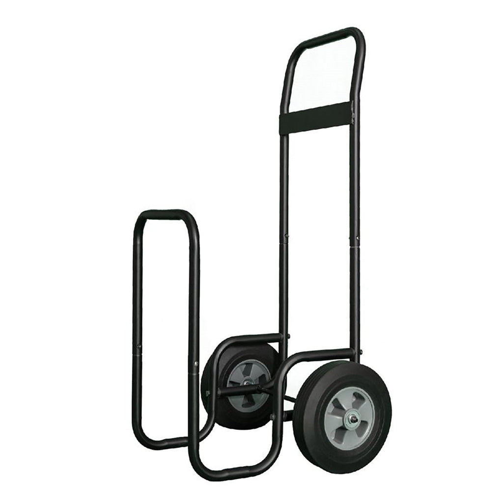 Jessar - Fireplace Log Trolley, 45x50x105cm, From the Baker Collection, Black - - Mounts For Less