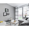 Jessar - Set of 3 Square Floating Shelves, From the Fairview Collection, Black - - Mounts For Less